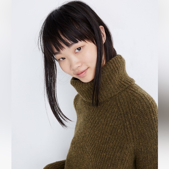 Madewell Mercer Turtleneck Sweater in Coziest Yarn - Picture 2 of 7
